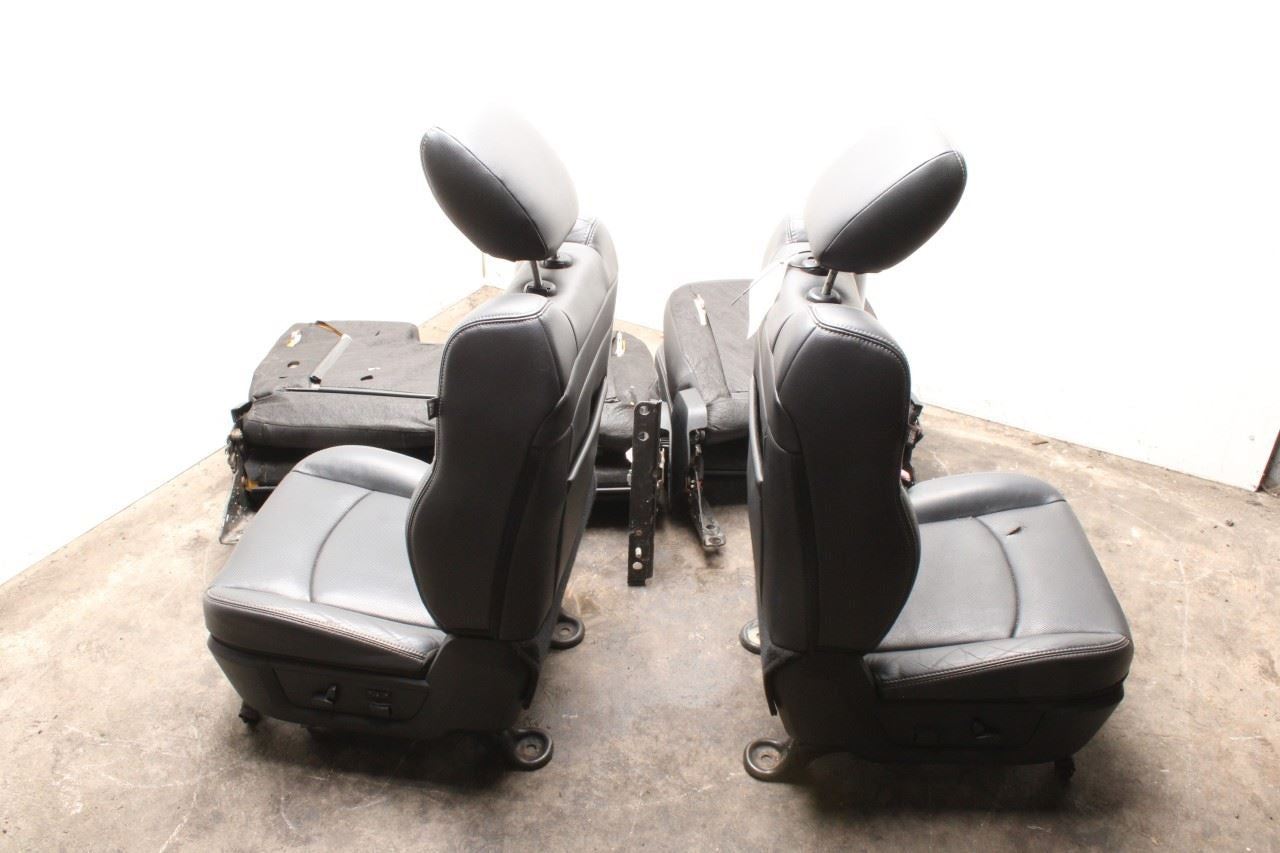 13-17 Ram 1500 Laramie Crew Cab Front and Rear 2nd Row Seat Full Complete *ReaD* - Alshned Auto Parts