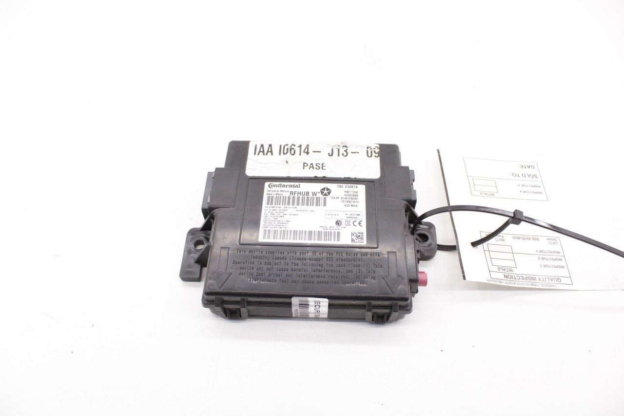 16-2017 Jeep Grand Cherokee Summit Keyless Entry Hub Receiver Control 68211125AE - Alshned Auto Parts