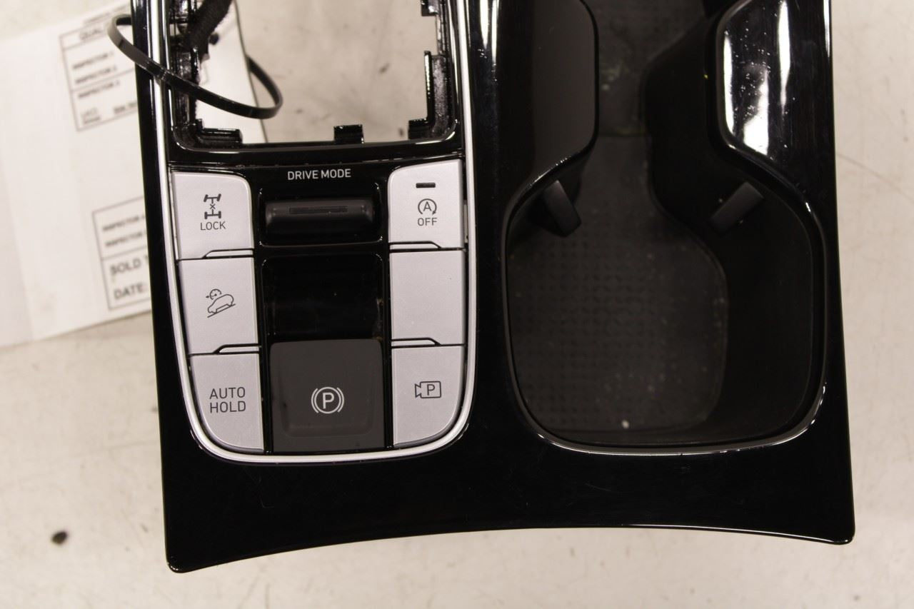 2022-24 Hyundai Tucson SEL Front Center Console Shifter Bezel Trim w/ Cup Holder - Alshned Auto Parts