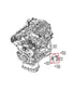 2012-2017 Jeep Wrangler Unlimited Sport 3.6L Engine Starter Motor 56029852AA OEM - Alshned Auto Parts