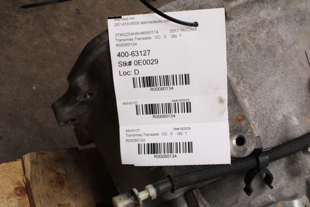 2016-2023 Toyota Tacoma Limited 3.5L 6 cylinder 4x4 6-Spd Auto Transmission 125K - Alshned Auto Parts