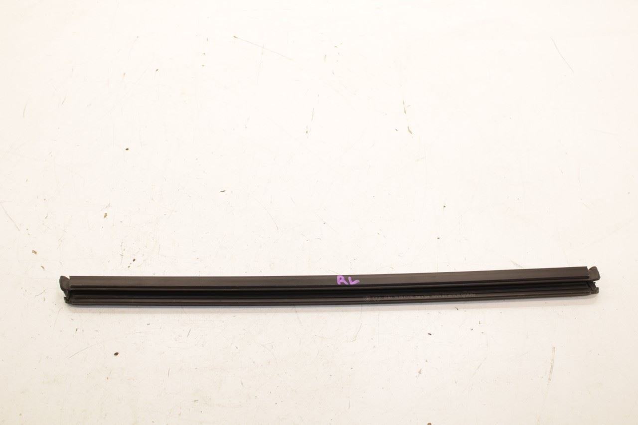 11-18 Porsche Cayenne Platinum RR LH Door Run Channel w Molding and Weatherstips - Alshned Auto Parts
