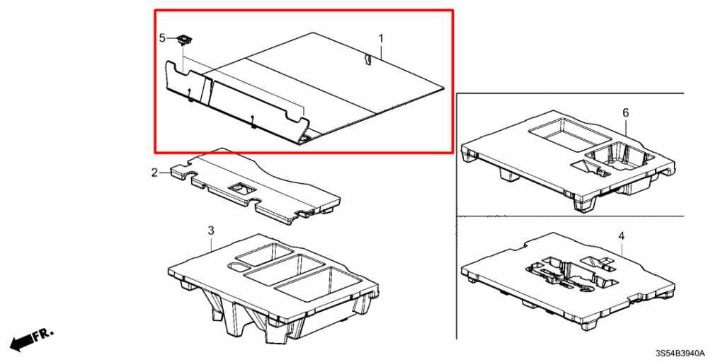 2023-26 Acura Integra A-Spec 1.5L FWD Rear Trunk Floor Cargo Cover Carpet Panel - Alshned Auto Parts