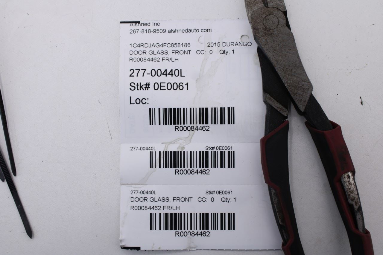 2011-2026 Dodge Durango SXT Front Left Door Window Movable Glass 68068671AC9