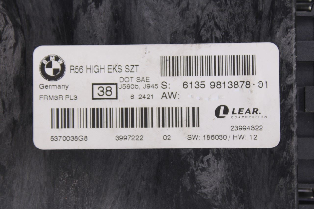 2015-2016 Mini Countryman Cooper S Footwell Light Computer Control Module OEM8