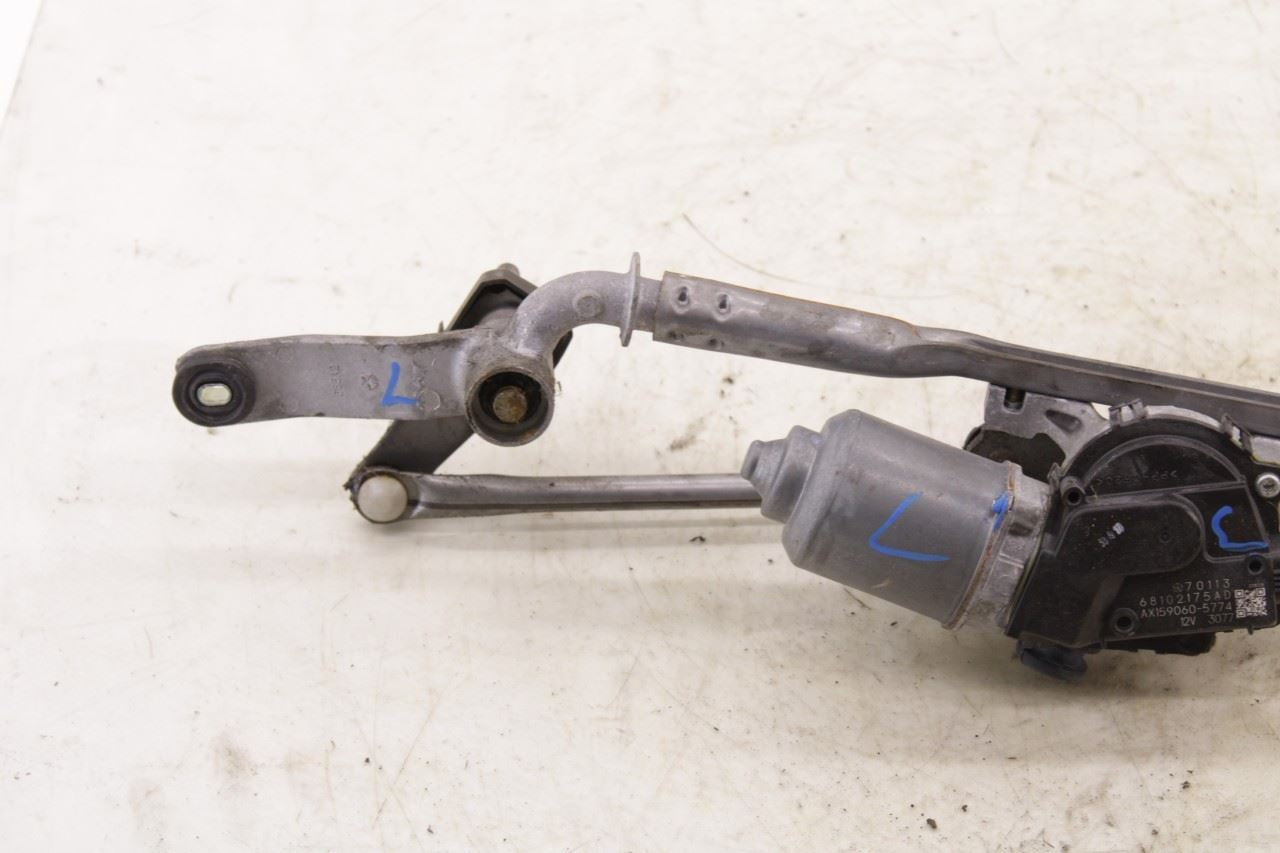 14-2023 Jeep Cherokee Limited FR Windshield Wiper Transmission Linkage w/ Motor - Alshned Auto Parts