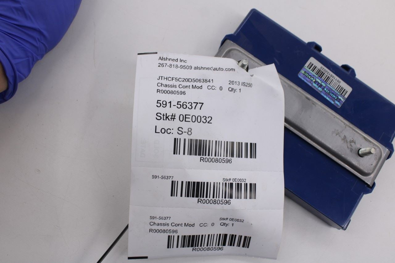 11-2013 Lexus IS250 Theft Locking Smart Key Computer Control Module 89990-5313210
