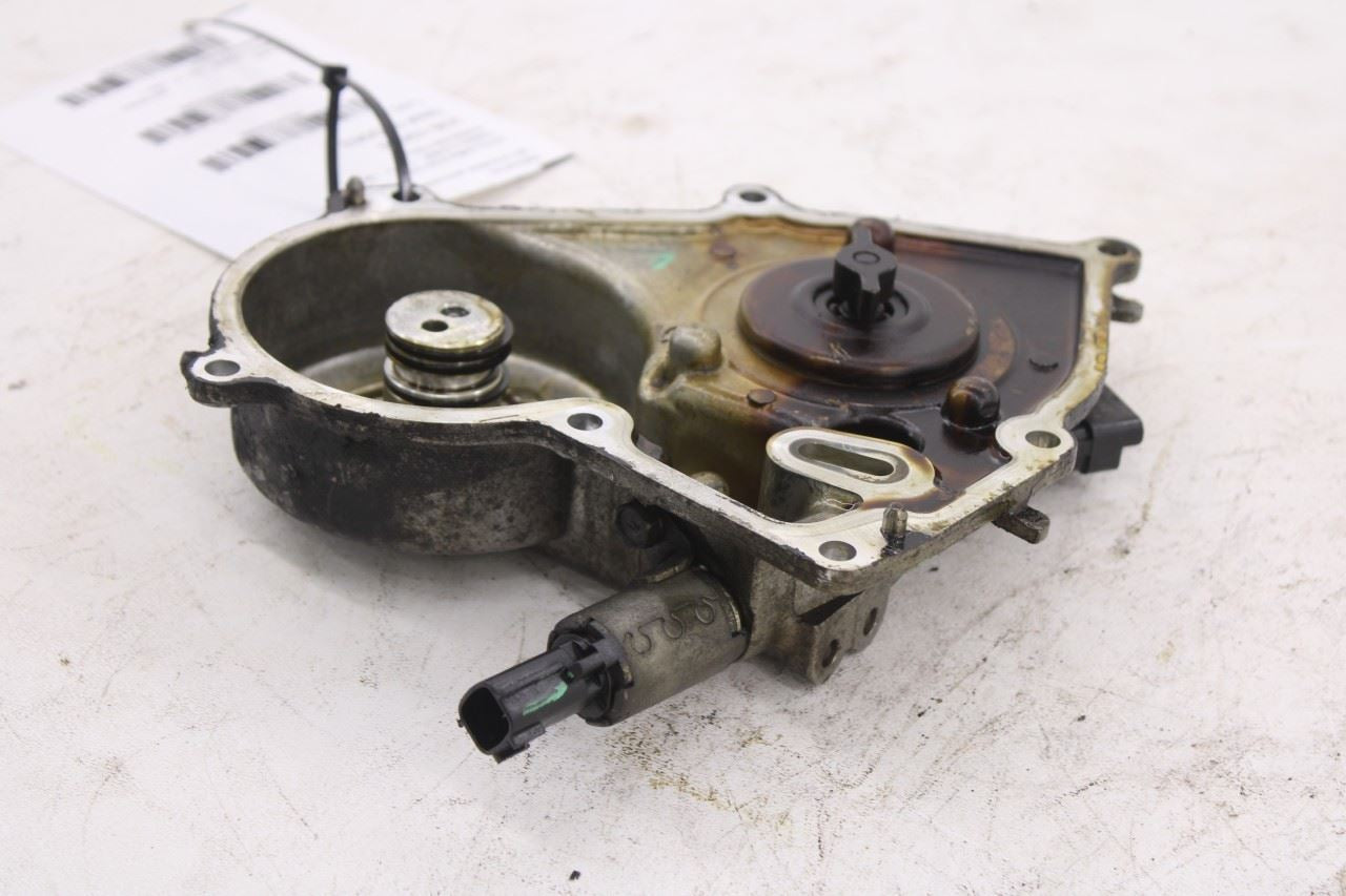 2017-20 Infiniti QX60 3.5L Left Engine Variable Timing Control Cover w/ Actuator9