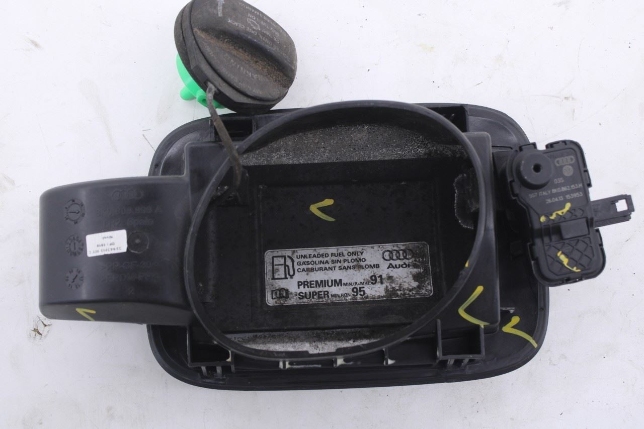 13-2016 Audi S4 Premium Plus Fuel Tank Filler Housing Door Lid Cover w/ Fuel Cap4