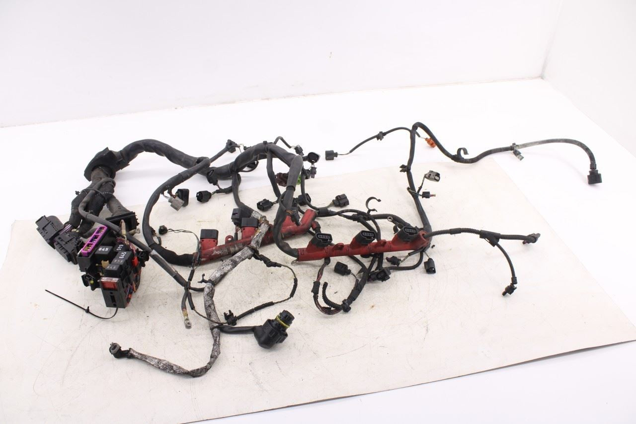 2012 Audi A7 Premium 3.0L Gas Engine Wire Wiring Harness 4G1971072EN OEM0
