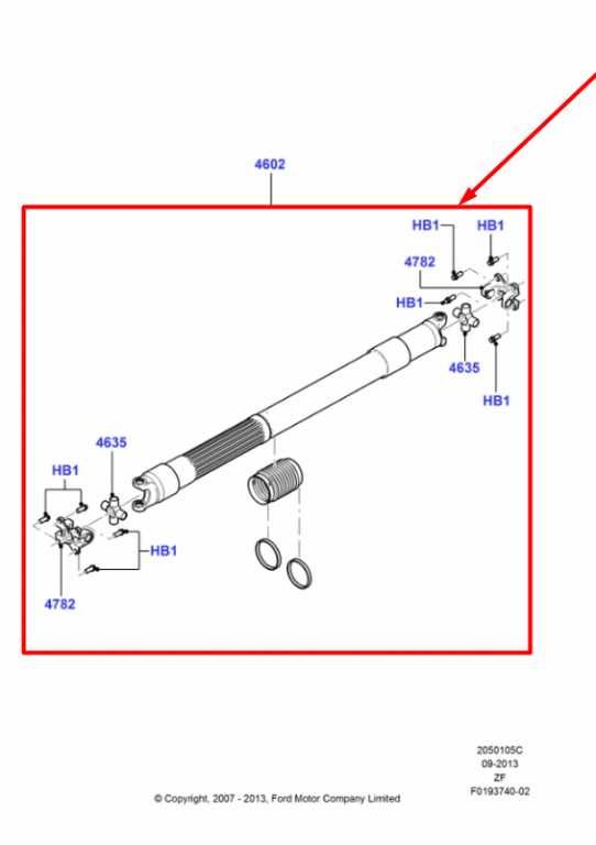 2005-2010 Ford Mustang Conv V6 4.0L AT Rear Drive Shaft Propeller AR33-4602-BA - Alshned Auto Parts