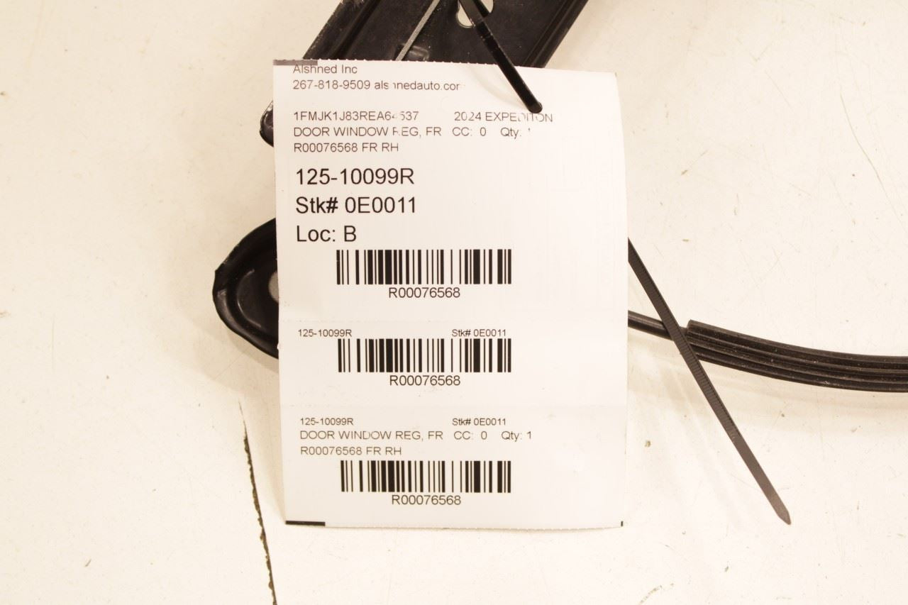 2018-26 Ford Expedition MAX XLT Front Right Side Door Window Regulator w/ Motor - Alshned Auto Parts