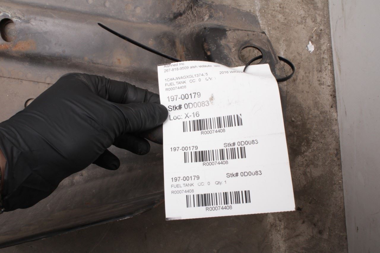 2007-2017 Jeep Wrangler Sport 2dr Fuel Gas Tank Skid Plate 52059743AJ OEM - Alshned Auto Parts