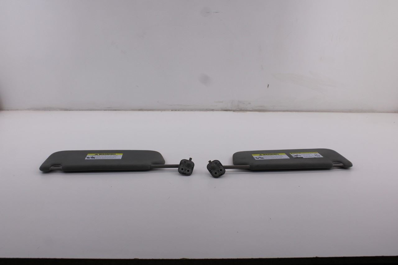 19-23 Hyundai Santa Fe SEL AWD Front Right and Left Side Sun Visor Set w/ Mirror - Alshned Auto Parts