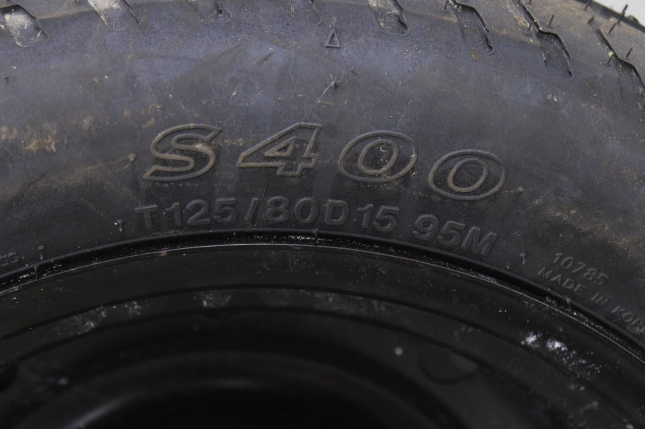 2021-2026 Hyundai Elantra SE Spare Wheel Tire Hankook S400 T125/80D15 95M R15x46
