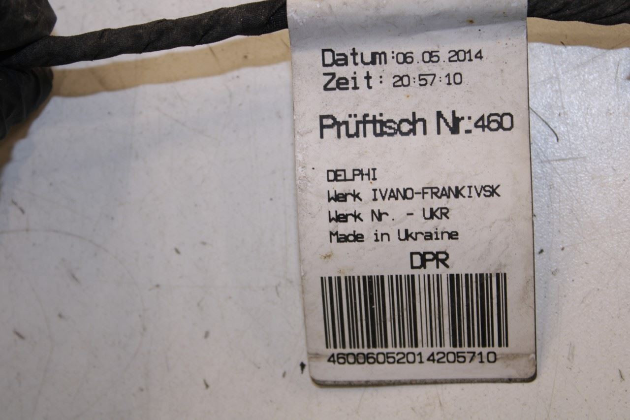 11-18 Porsche Cayenne Platinum Rear Bumper Wire Harness w Park Sensors 7P5971104 - Alshned Auto Parts