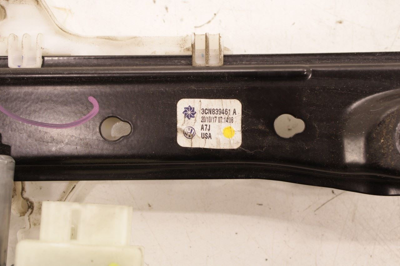 2018-24 Volkswagen Atlas S Rear Left Driver Side Door Window Regulator w/ Motor - Alshned Auto Parts