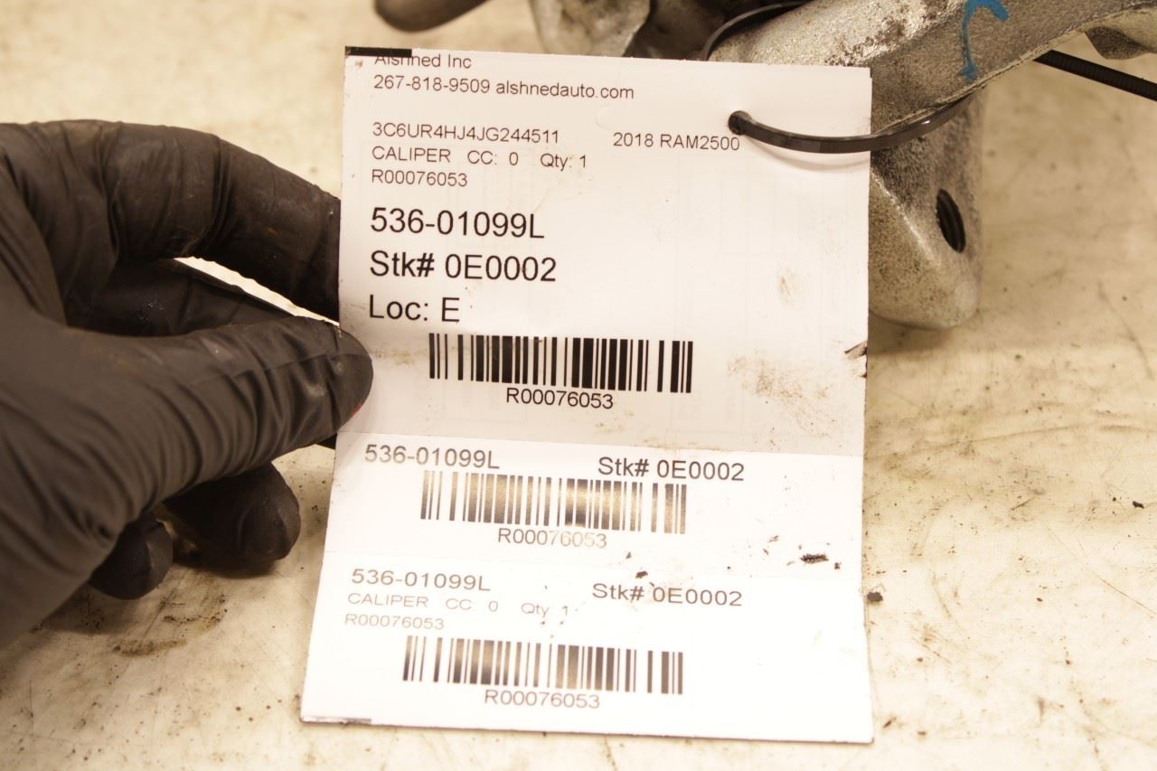 2011-2018 RAM 2500 Tradesman Rear Left Driver Side Disc Brake Caliper 68049177AB - Alshned Auto Parts