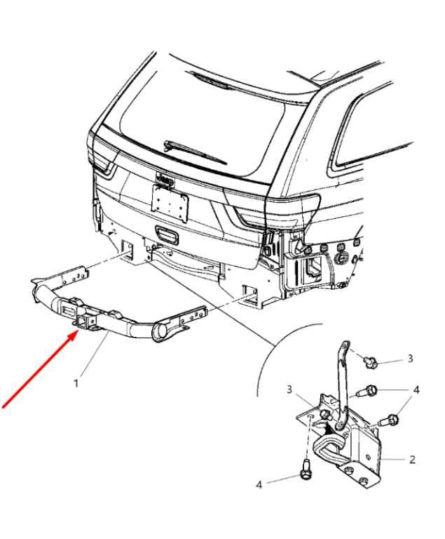 2011-2021 Jeep Grand Cherokee Limited Rear Bumper Trailer Tow Hitch 52124606AE - Alshned Auto Parts