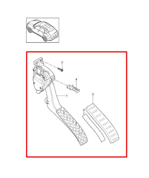 2008-18 Porsche Cayenne Platinum 3.6L AWD Accelerator Throttle Gas Pedal Sensor - Alshned Auto Parts