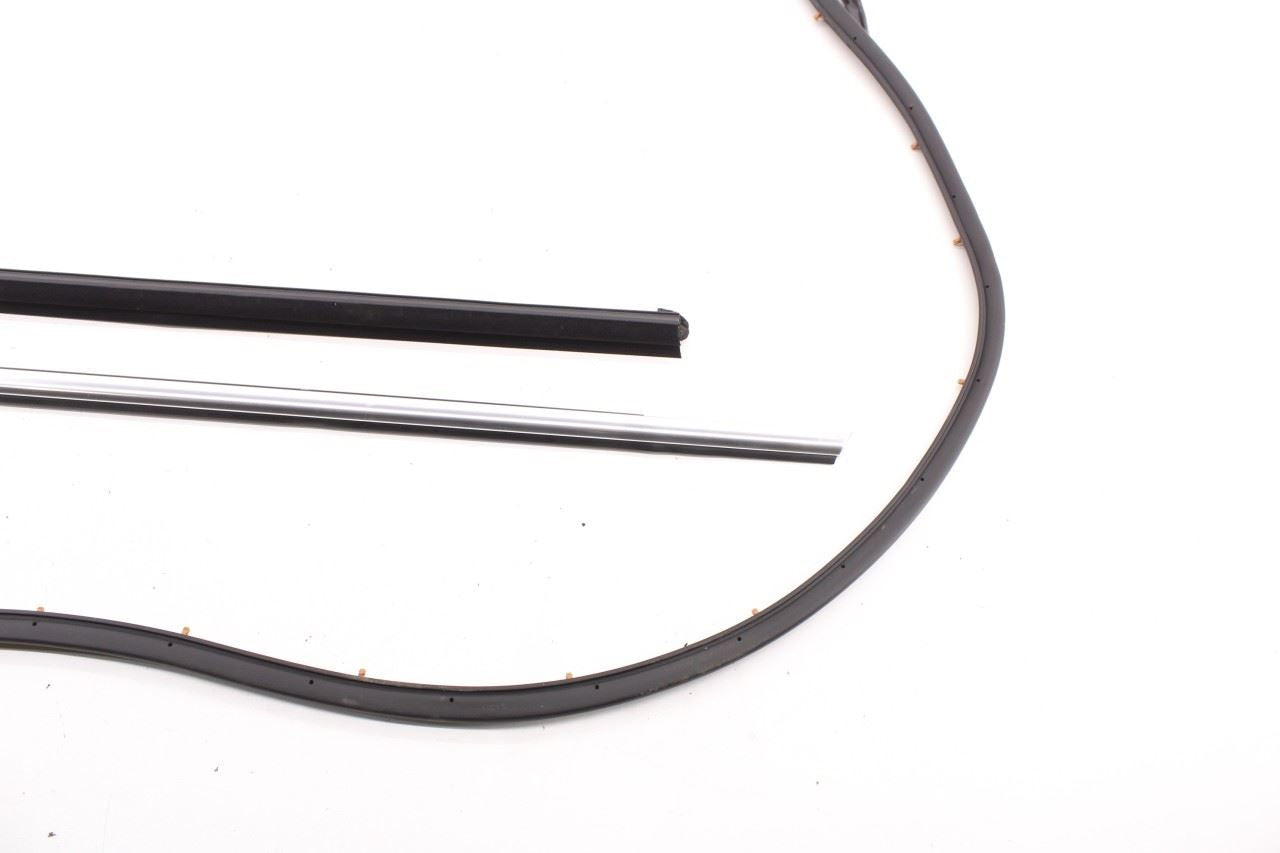 2019-2025 Infiniti QX50 LUXE Rear Right Door Weatherstrip with Belt Molding Set - Alshned Auto Parts