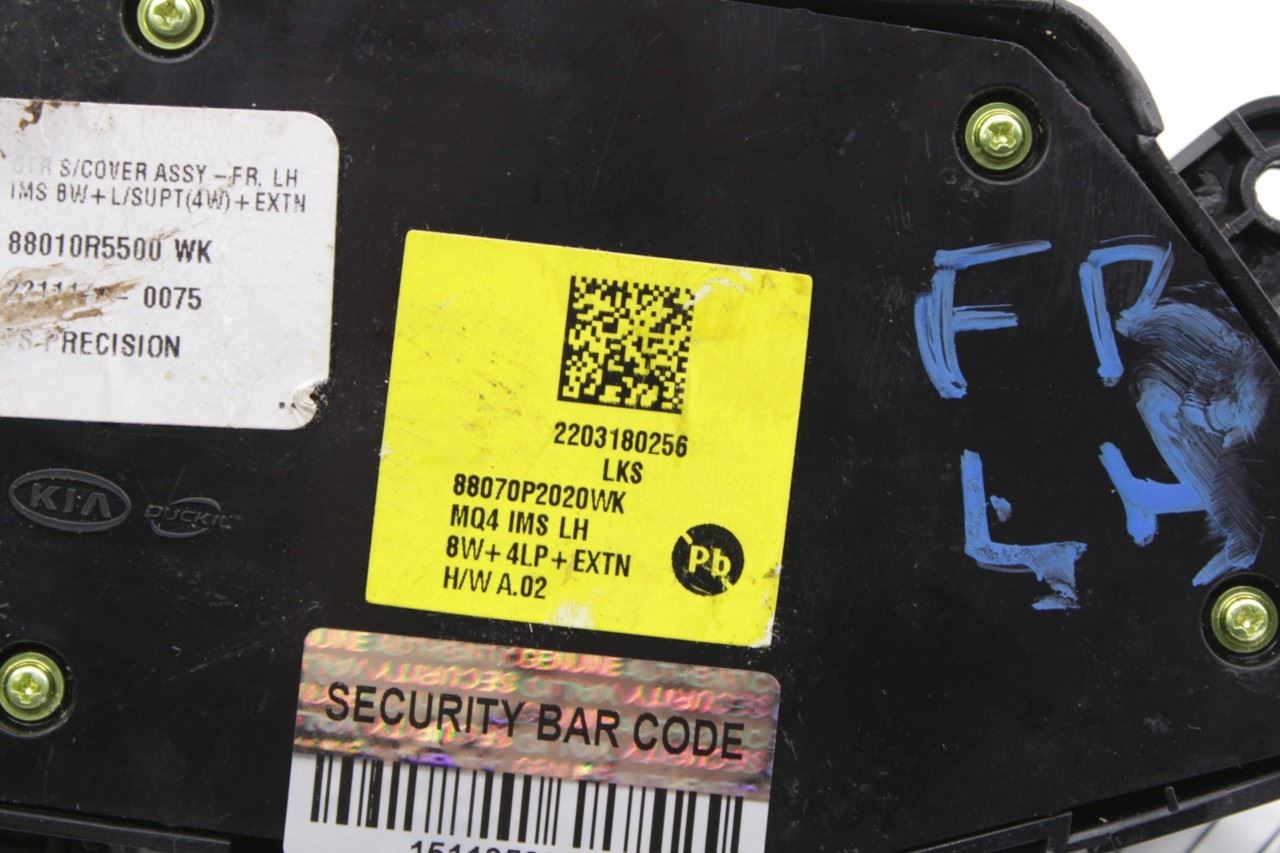 21-23 Kia Sorento X-Line SX Prestige Front Left Power Seat Switch 88070-P2020WK - Alshned Auto Parts