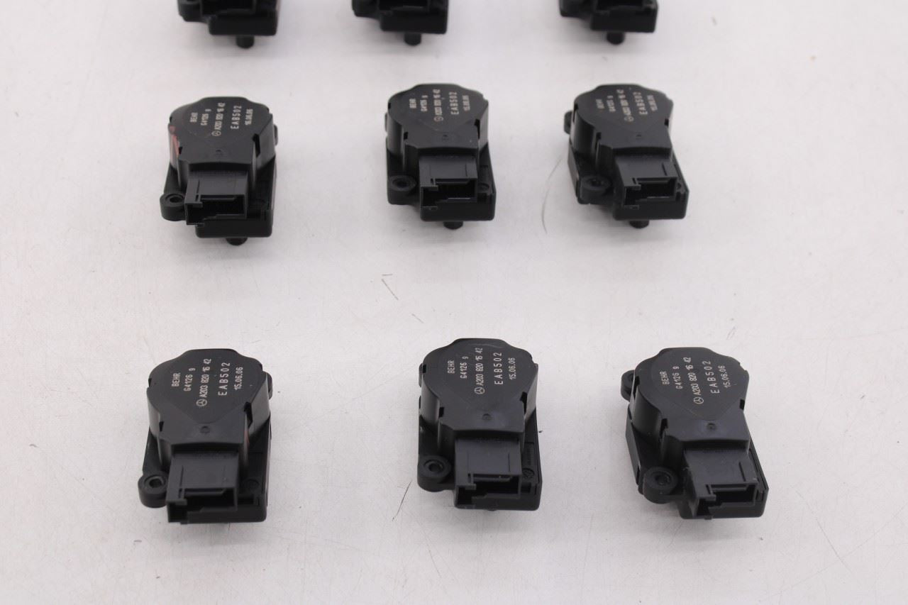 2006-2009 Mercedes-Benz CLK 350 HVAC Blend Door Actuator Motor Set 20382016425