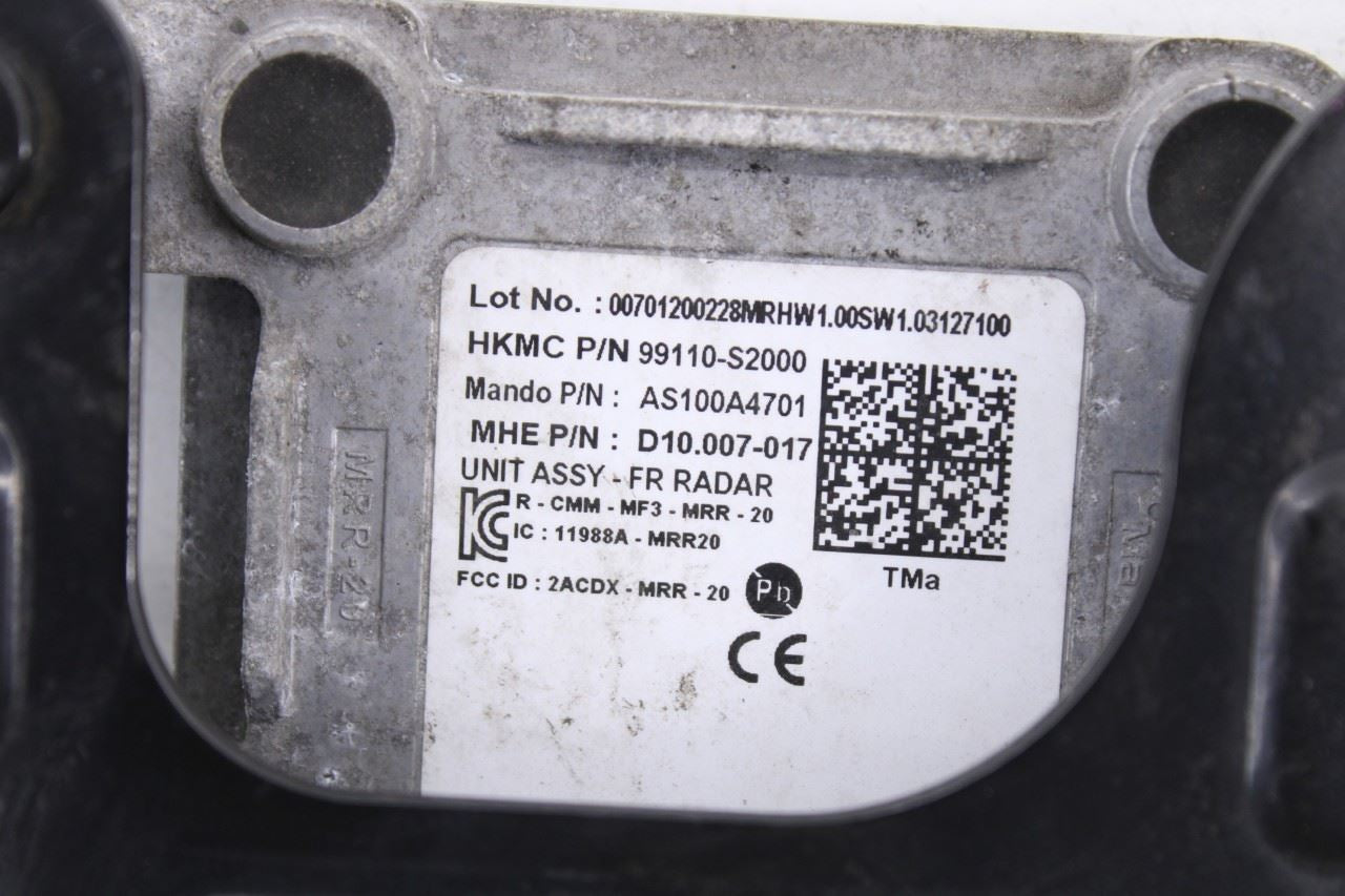 2019-2020 Hyundai Santa Fe SEL Front Cruise Control Radar Distance Sensor Module - Alshned Auto Parts