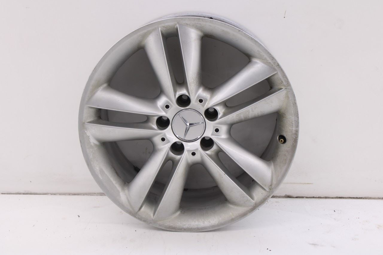 06-09 Mercedes-Benz CLK 350 Rear Aluminum Wheel R17x8.5J 10 Spoke 2094014302 OEM0