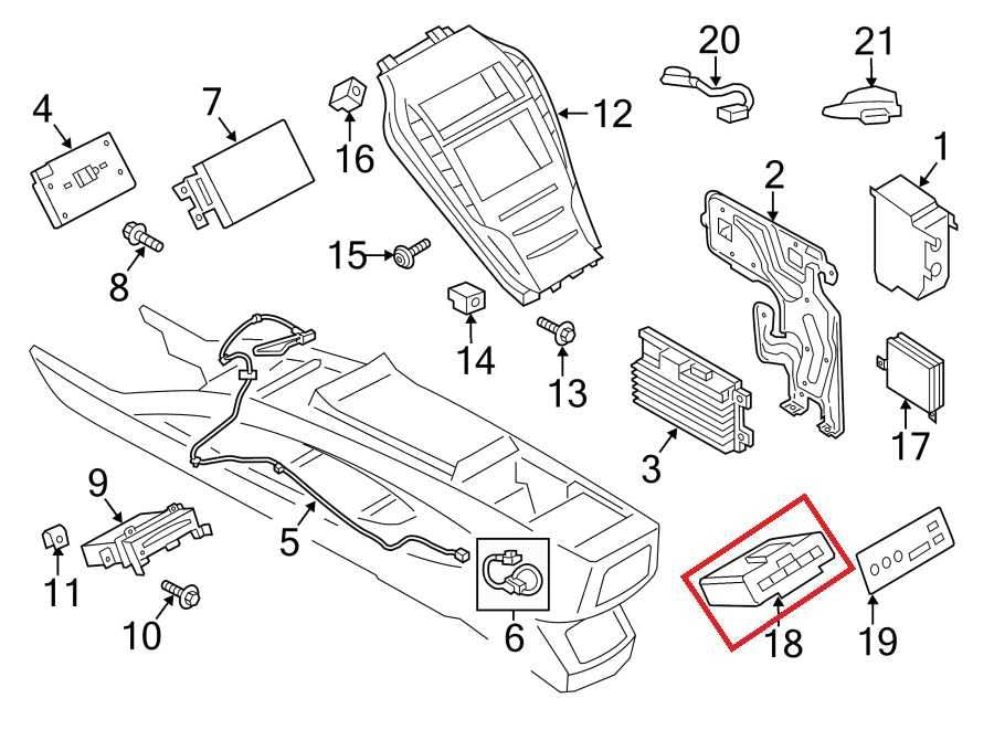 17-20 Lincoln MKZ Reserve Center Console Media USB Charger Port HP5T-14F014-AC - Alshned Auto Parts