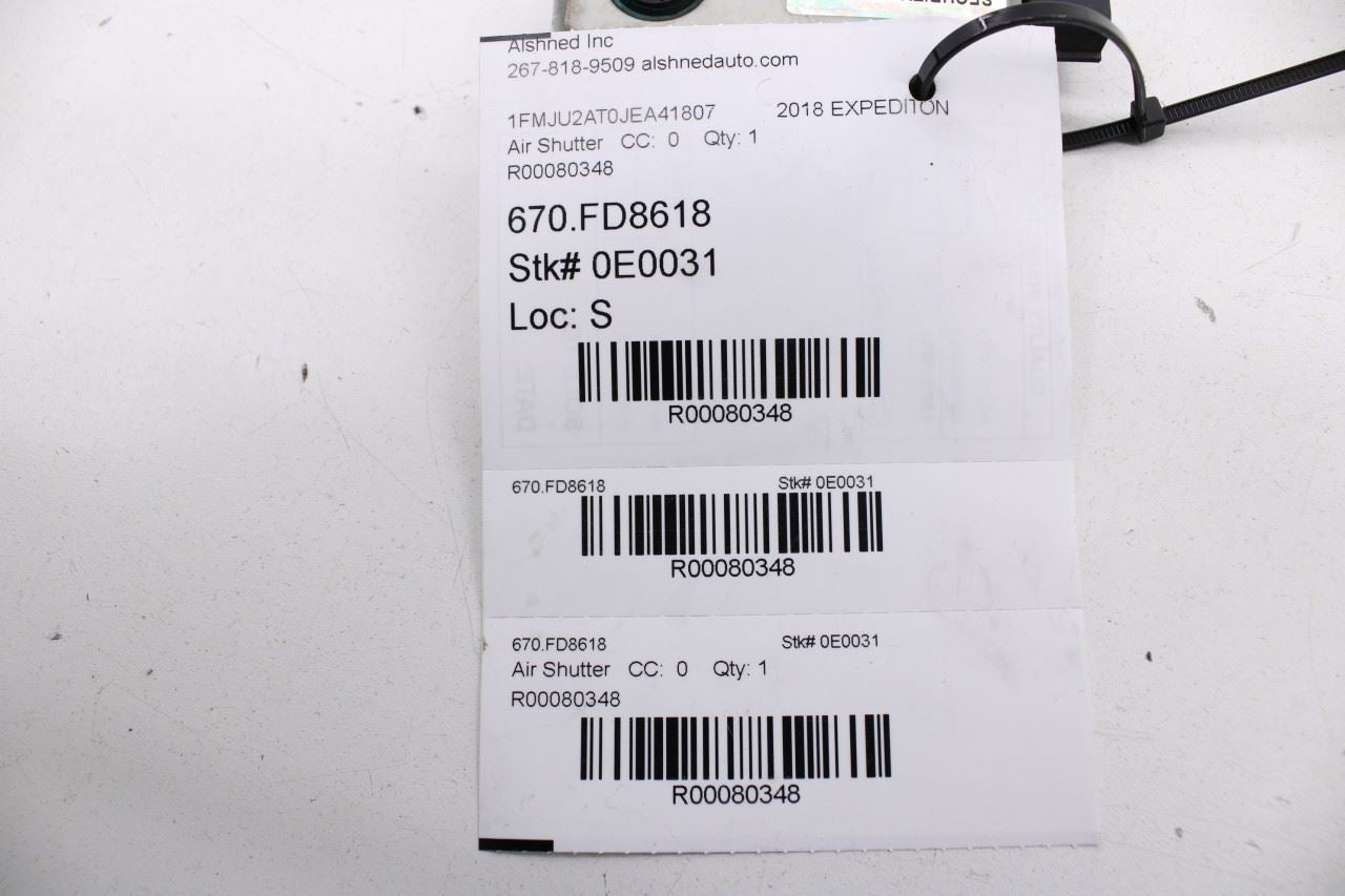 2018-24 Ford Expedition Limited Radiator Upper Air Shutter Grille Actuator Motor - Alshned Auto Parts