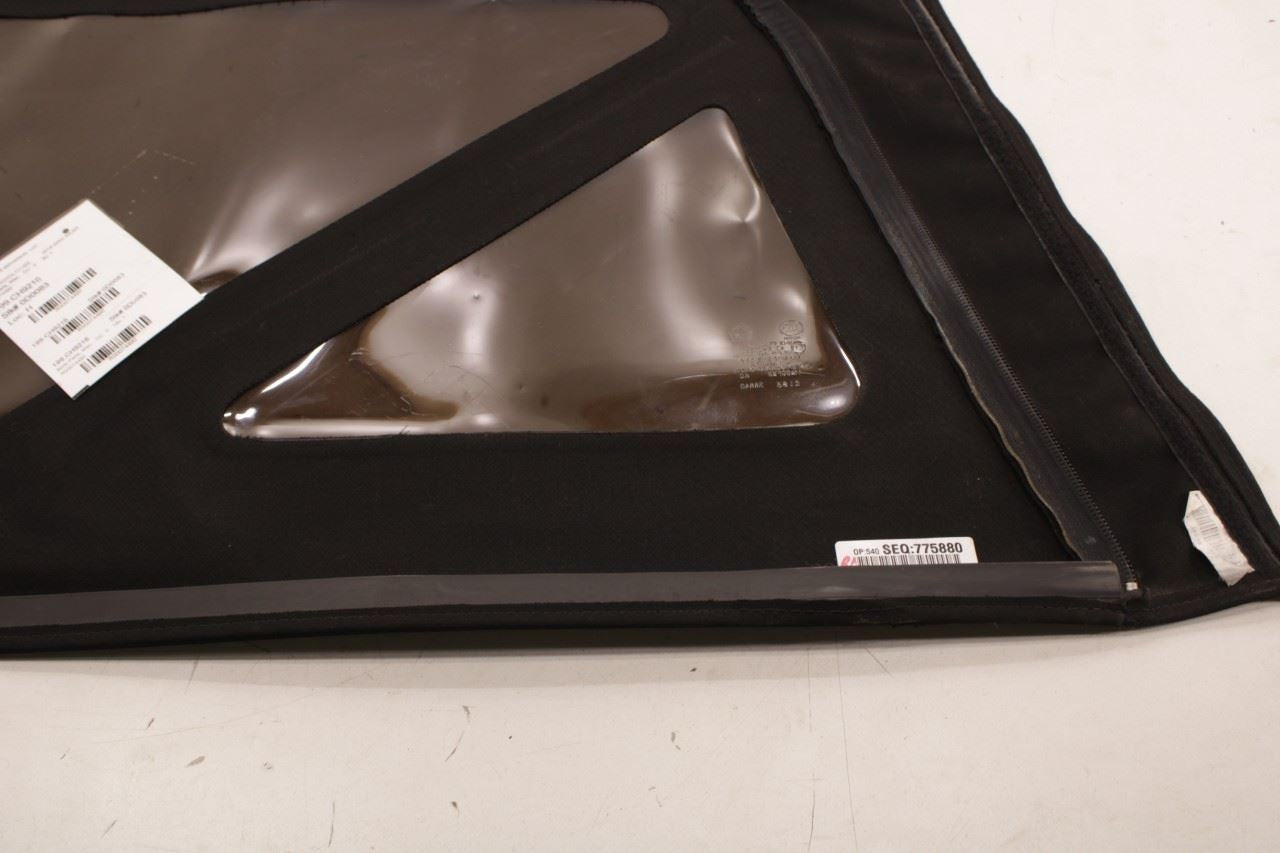 13-18 Jeep Wrangler Sport 2dr Rear Passenger Right Side Soft Top Quarter Window - Alshned Auto Parts