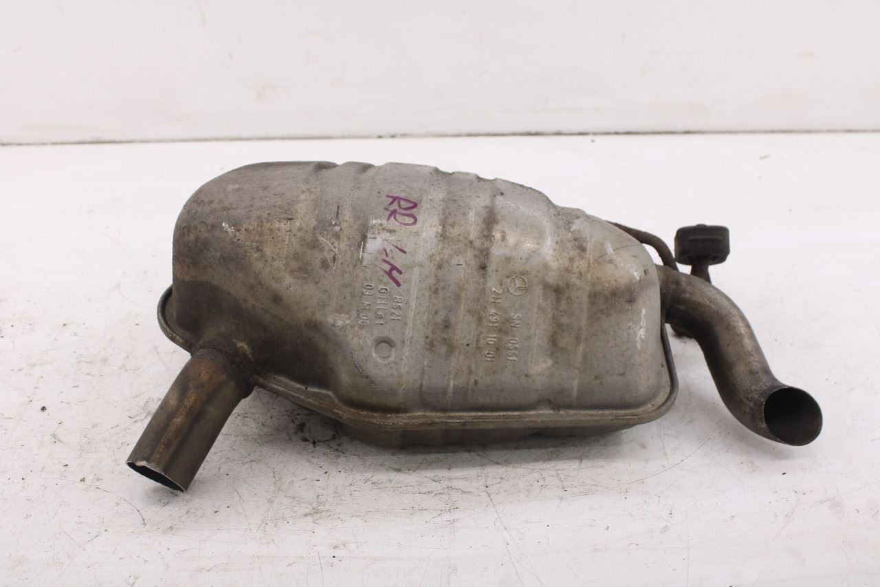 03-06 Mercedes-Benz E500 5.0L V8 Rear Left Exhaust System Muffler 2114911001 OEM11