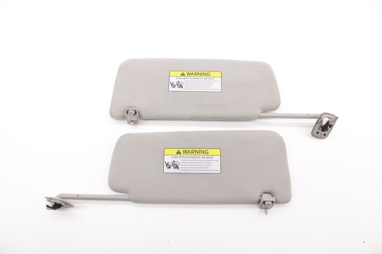 2016-20 Kia Optima LX Front Right Left Side Sun Visor Set w/ Illuminated Mirror - Alshned Auto Parts