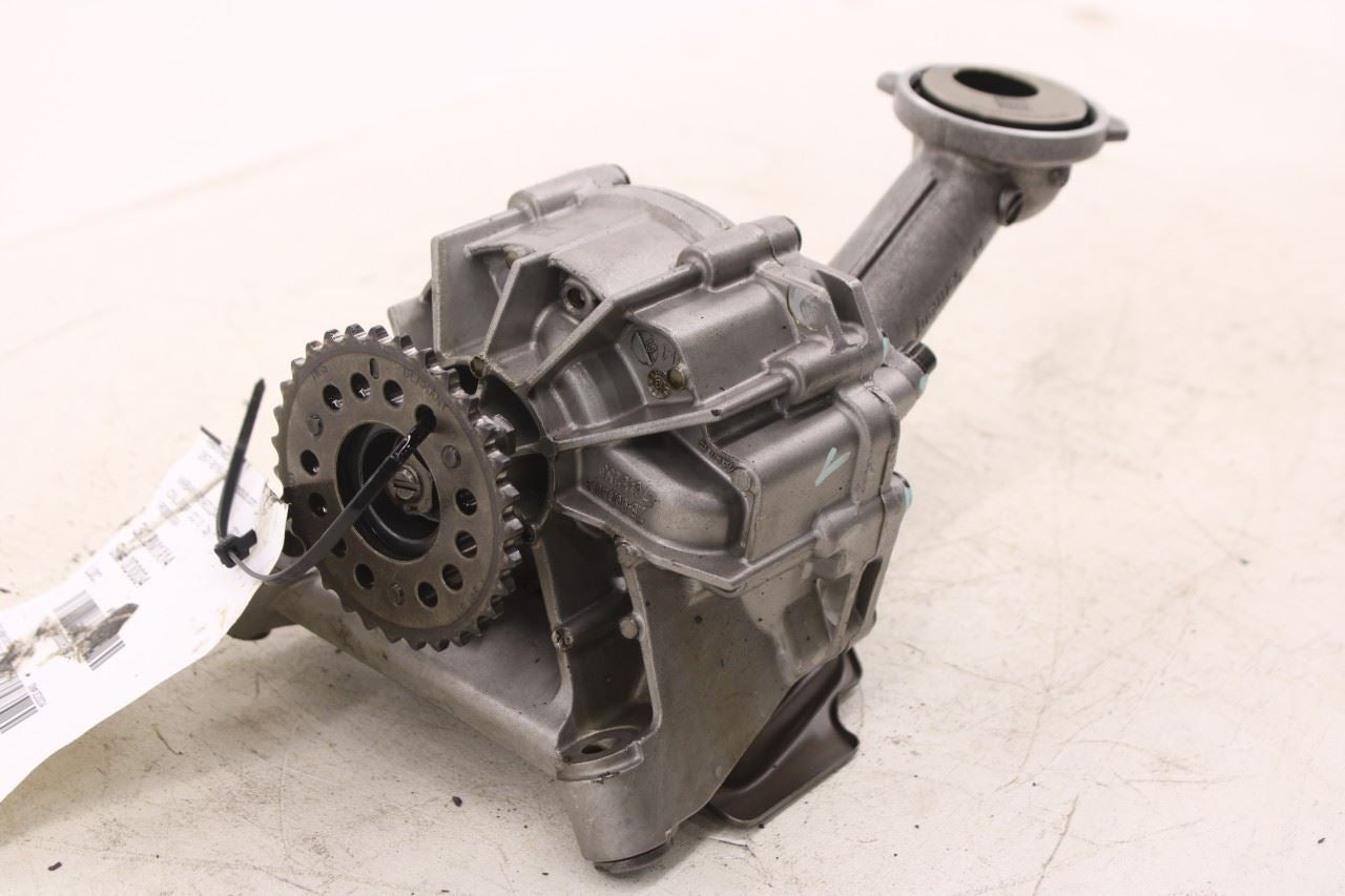 10-15 BMW 750i xDrive 4.4L Engine Motor Oil Pump w/ Suction Pipe 11-41-7-643-2563