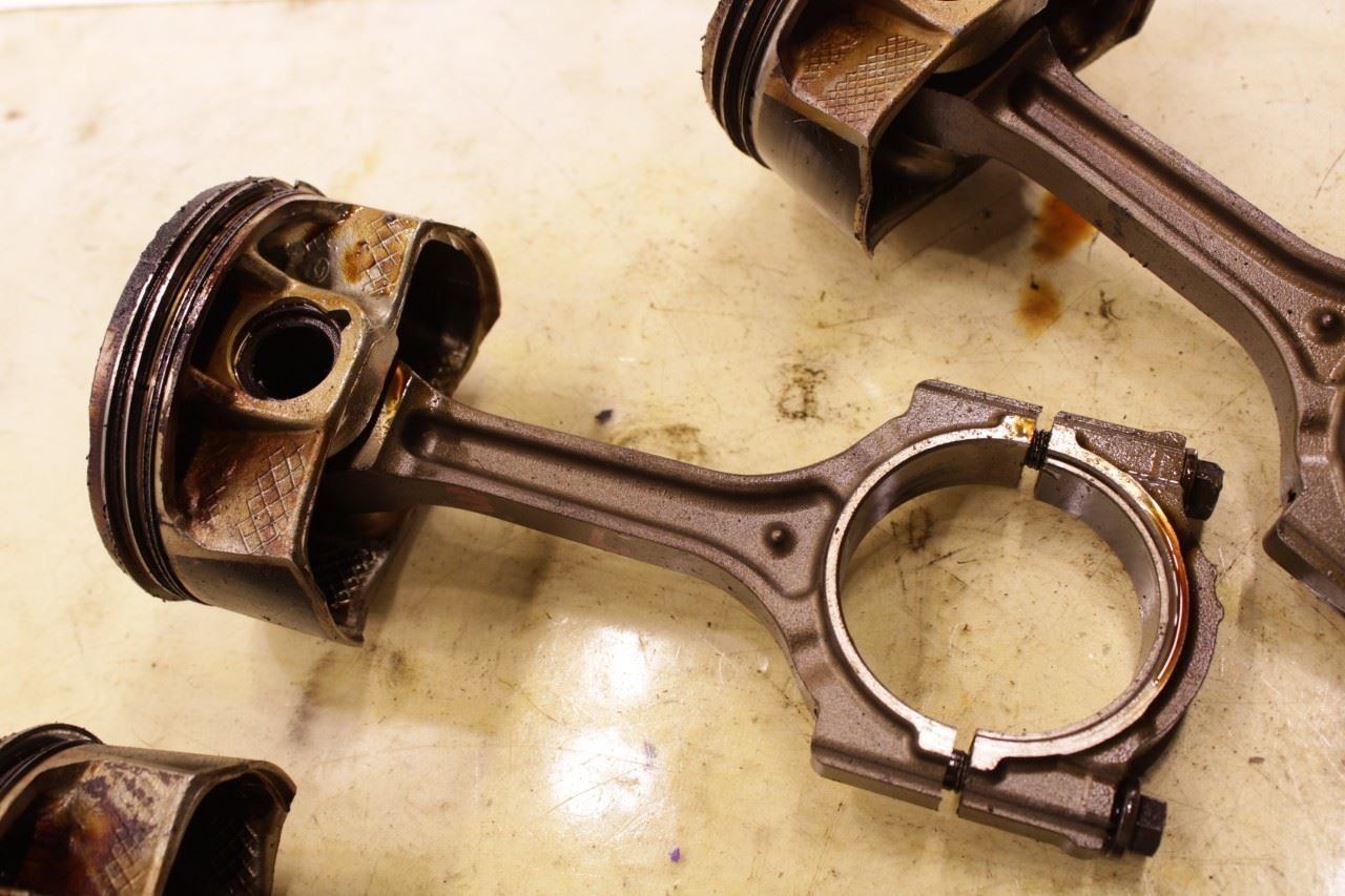 17-23 GMC Acadia SLT-1 3.6L Engine Piston with Connecting Rod Set of 6 12647161 - Alshned Auto Parts