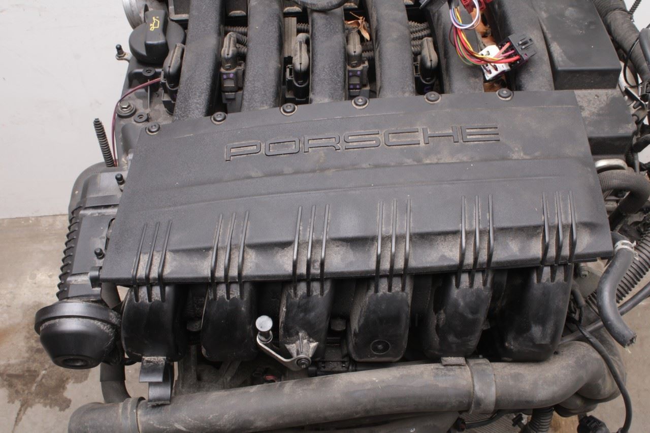 13-14 Porsche Cayenne Platinum 3.6L Gasoline AT Engine Motor VIN A 5th digit 86K - Alshned Auto Parts