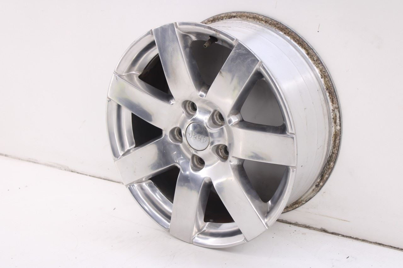 2012-2018 Jeep Wrangler Aluminum Wheel R18x7.5J 7 Spoke 1TK93TRMAB OEM *ReaD*2