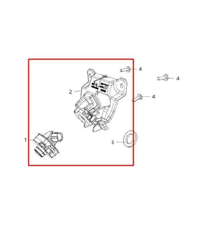 2019-23 Jeep Cherokee Latitude 3.2L Rear Backup Camera w/ Bracket 68360986AC OEM - Alshned Auto Parts