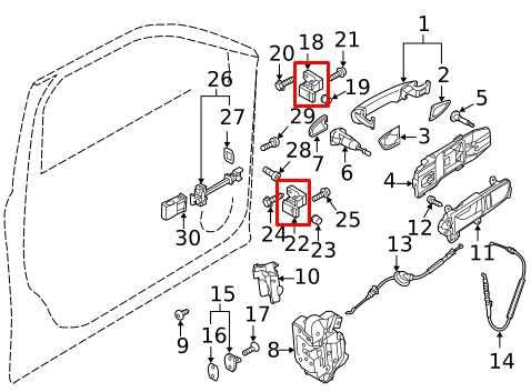 2012-2022 Volkswagen Passat SE Rear Left Side Door Hinge Upper and Lower Pair - Alshned Auto Parts