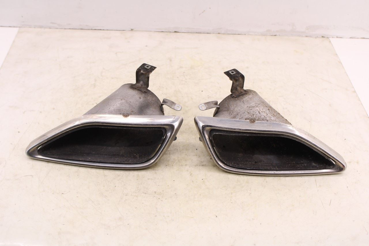 17-20 Lincoln MKZ Reserve Rear Bumper Exhaust Tip Insert Bezel Set HP5Z-17F827-A - Alshned Auto Parts