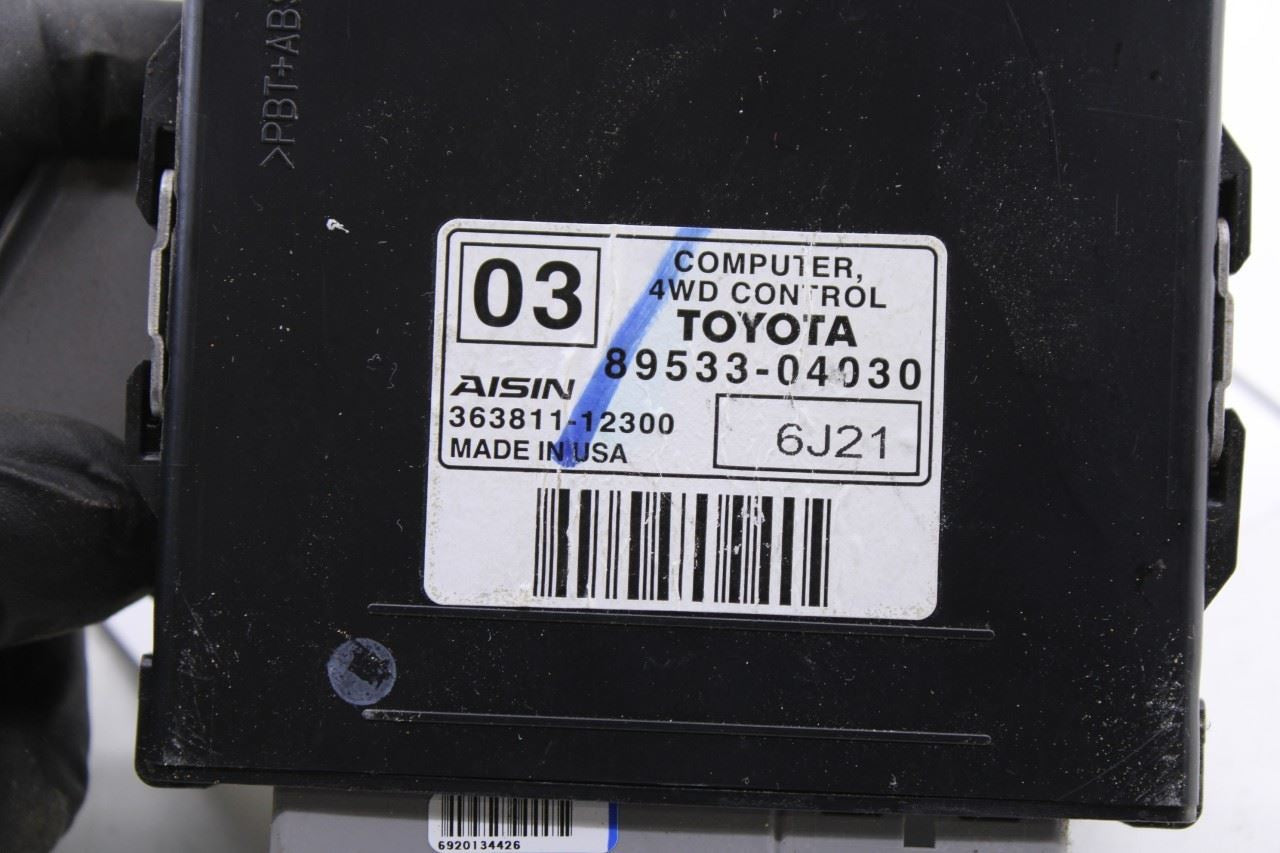 15-2020 Toyota Tacoma Limited 4x4 Transfer Case Control Module TCCM 89533-04030 - Alshned Auto Parts