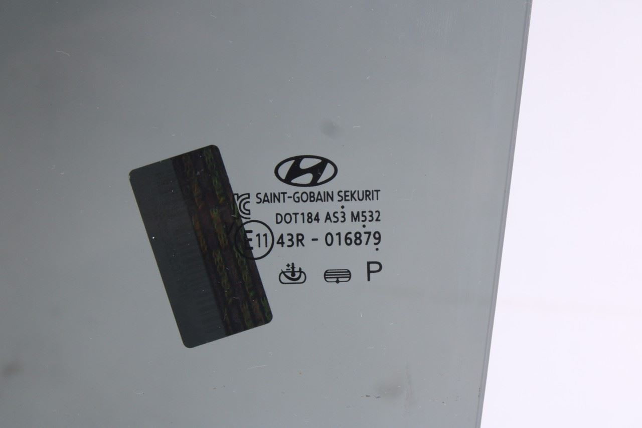 2020-2022 Hyundai Palisade Limited AWD Rear Left Door Window Glass 83410-S8100 - Alshned Auto Parts