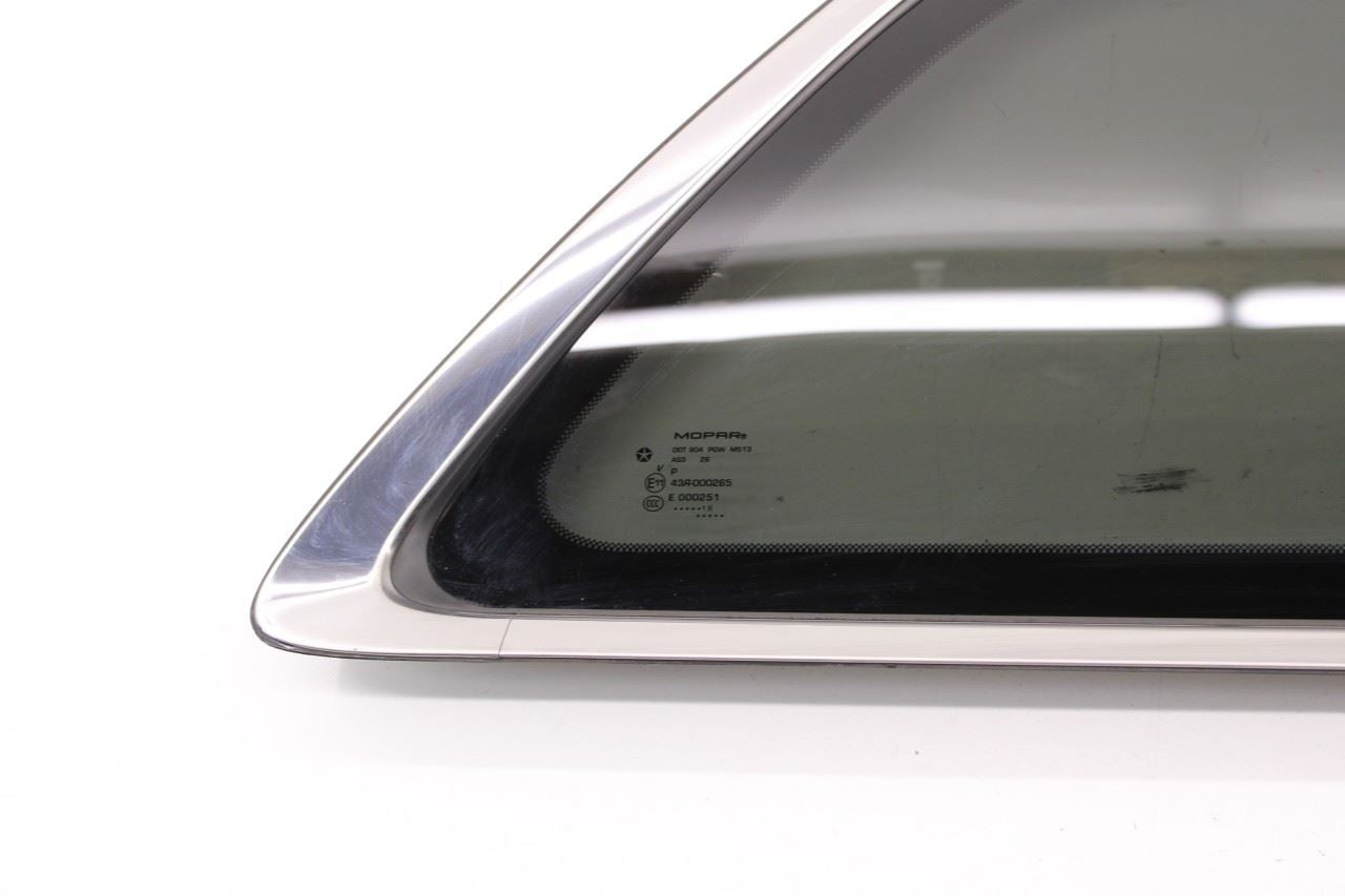 2016-2019 Jeep Grand Cherokee Limited Rear Right Side Quarter Window Glass - Alshned Auto Parts