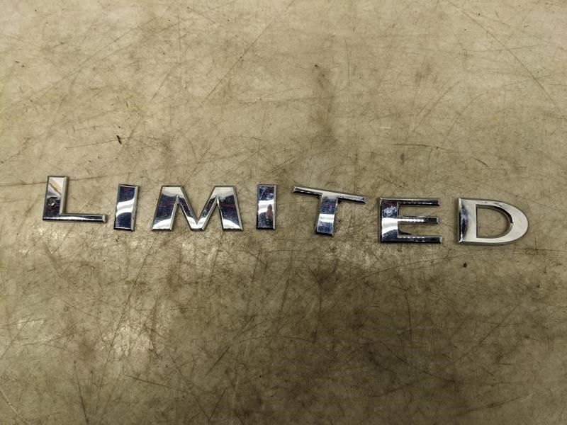 2015-20 Ford F150 Super Crew Limited Front Hood Name Plate Letters Emblem Chrome - Alshned Auto Parts