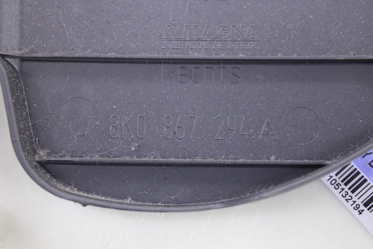 2010-16 Audi S4 Right and Left Garnish Upper Center B-Pillar Molding 8K0-867-281 - Alshned Auto Parts