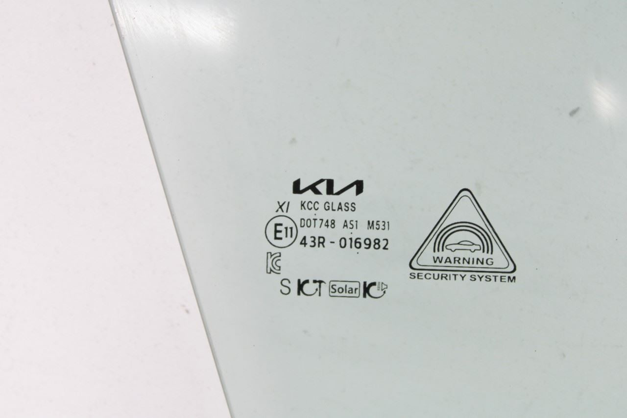 2021-2024 Kia K5 GT-Line Front Passenger Side Door Window Glass 82421-L3500 OEM - Alshned Auto Parts
