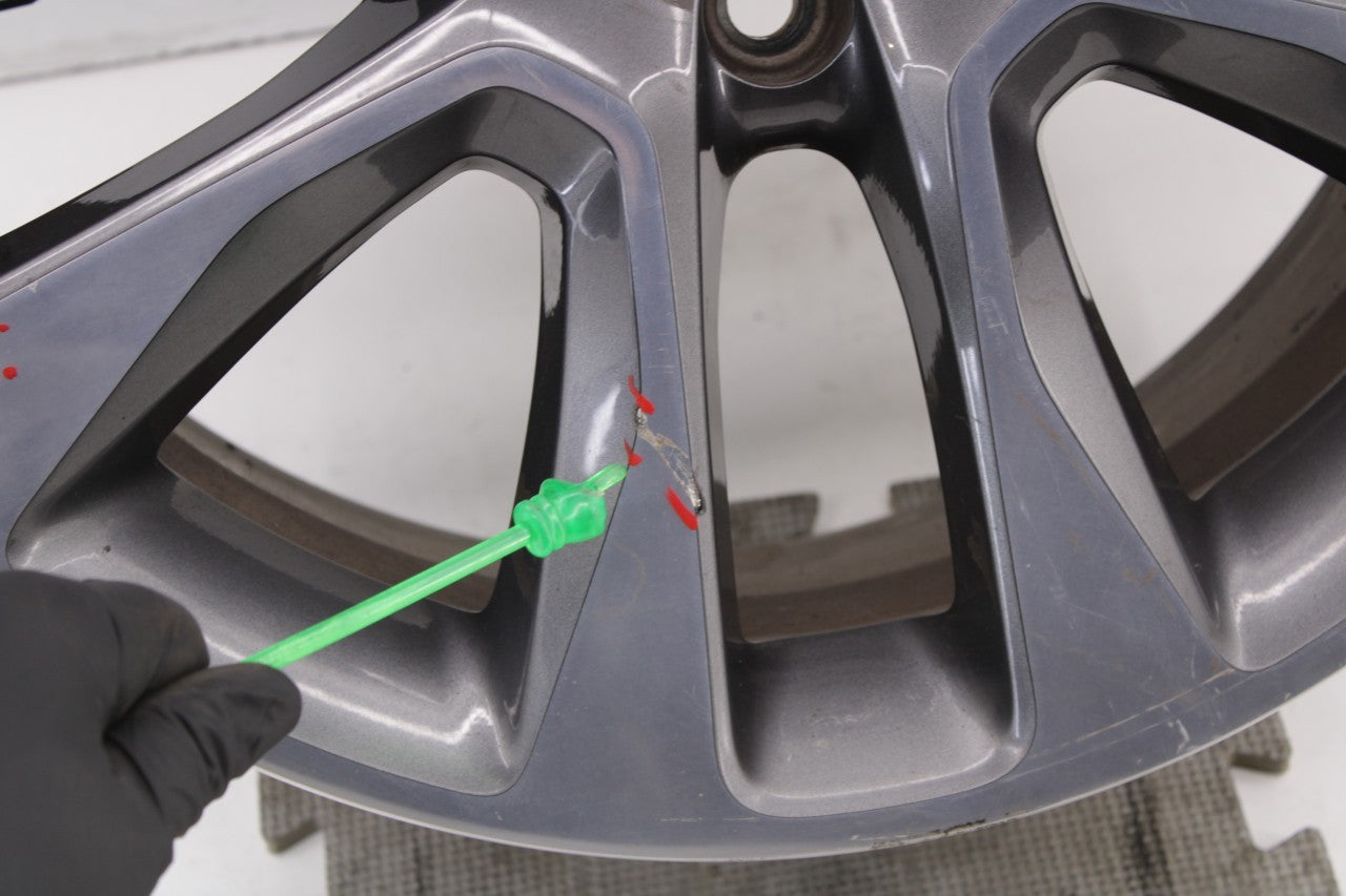 17-18 Jeep Grand Cherokee Aluminum Wheel R20x8J 5 V Spoke 5XL06TRMAA OEM *ReaD* - Alshned Auto Parts