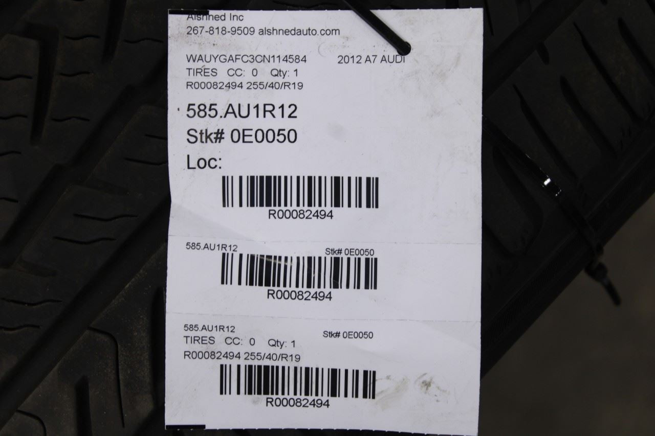 Tire Yokohama Advan Sport A/S+ 255/40R19 100Y R824948