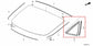 2023-2026 Acura Integra A-Spec Rear Left Side Quarter Window Glass 73550-3S5-A11 - Alshned Auto Parts